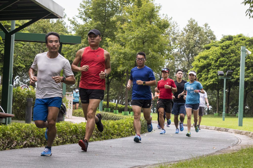 跑步是身體肌肉對抗地心吸力